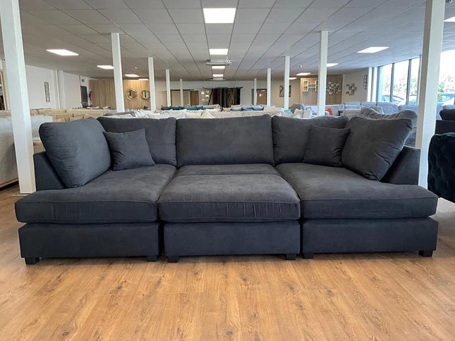 U shaped cinema sofa discount