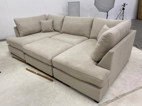 Cannes U shape corner cinema sofa