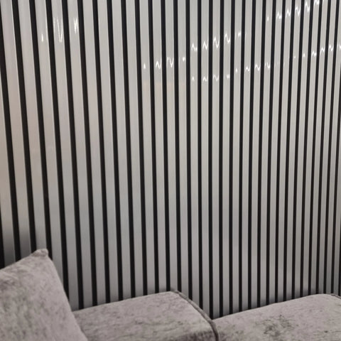 Acoustic Slatted Wall Panels