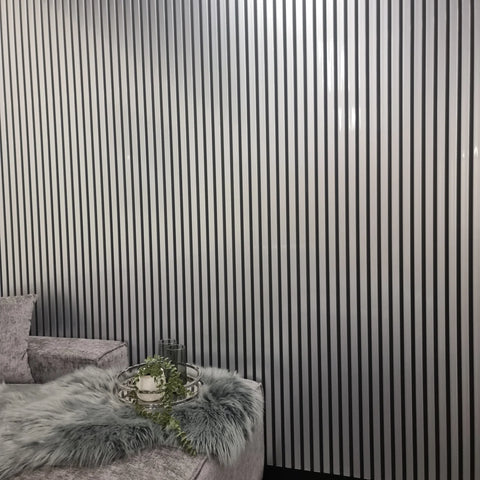 Acoustic Slatted Wall Panels