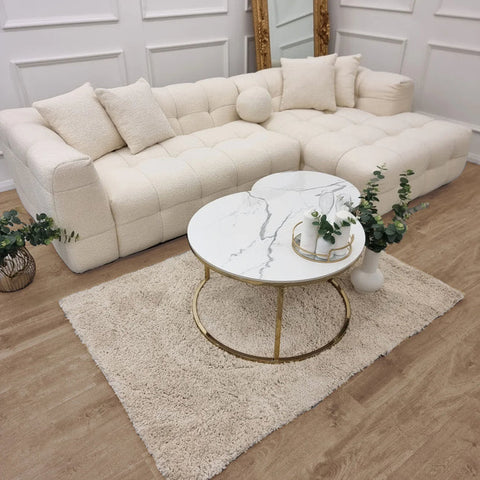 Bubble Luxury fabric boucle sofa