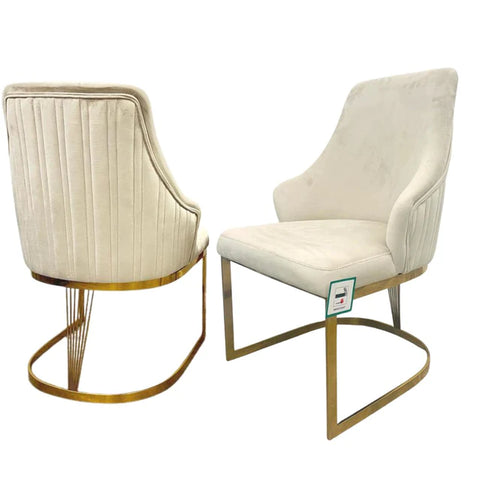 Pair of Chelmsford Velvet Dining Chairs