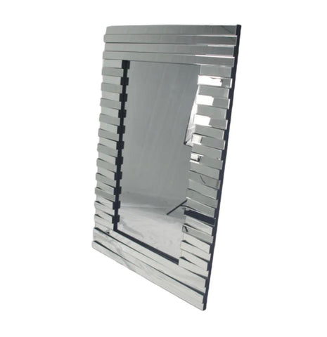 Ribbed mirror