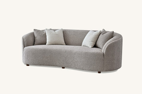 Nolita Bouclé Teddy 3-Seater Sofa & Accent Chair