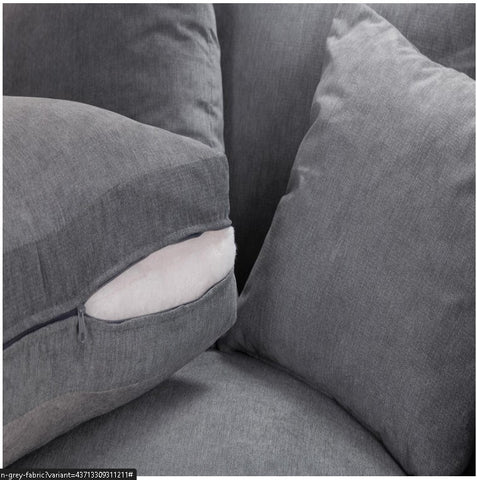 Windsor Corner Sofa in grey Fabric