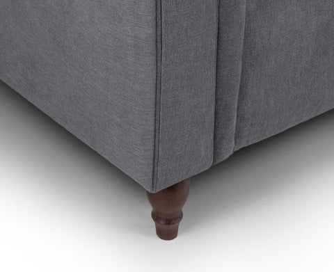 Windsor Corner Sofa in grey Fabric