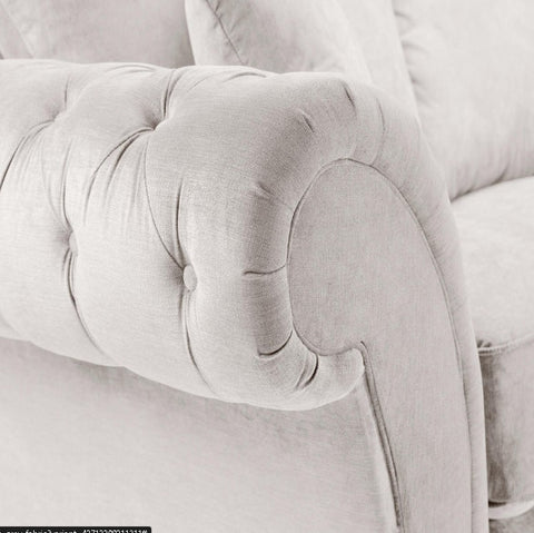 Windsor Corner Sofa in grey Fabric