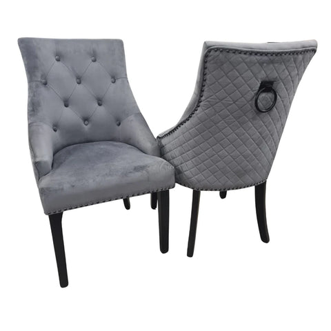 Bentley Dining Chair with Black Legs