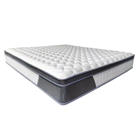 Aluxo Oasis 2000 Pocket Memory Pillow Top Mattress (Boxed)