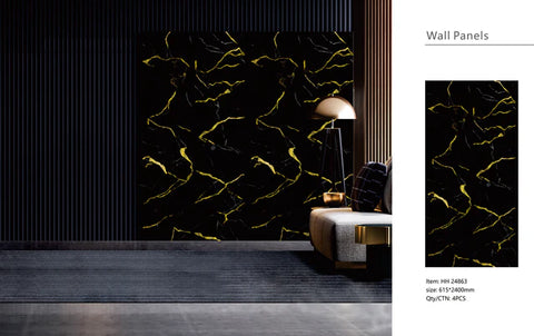 Premium Decorative Wall Panels – 60x240x1.8cm (Pack of 4 | 5.76m²)
