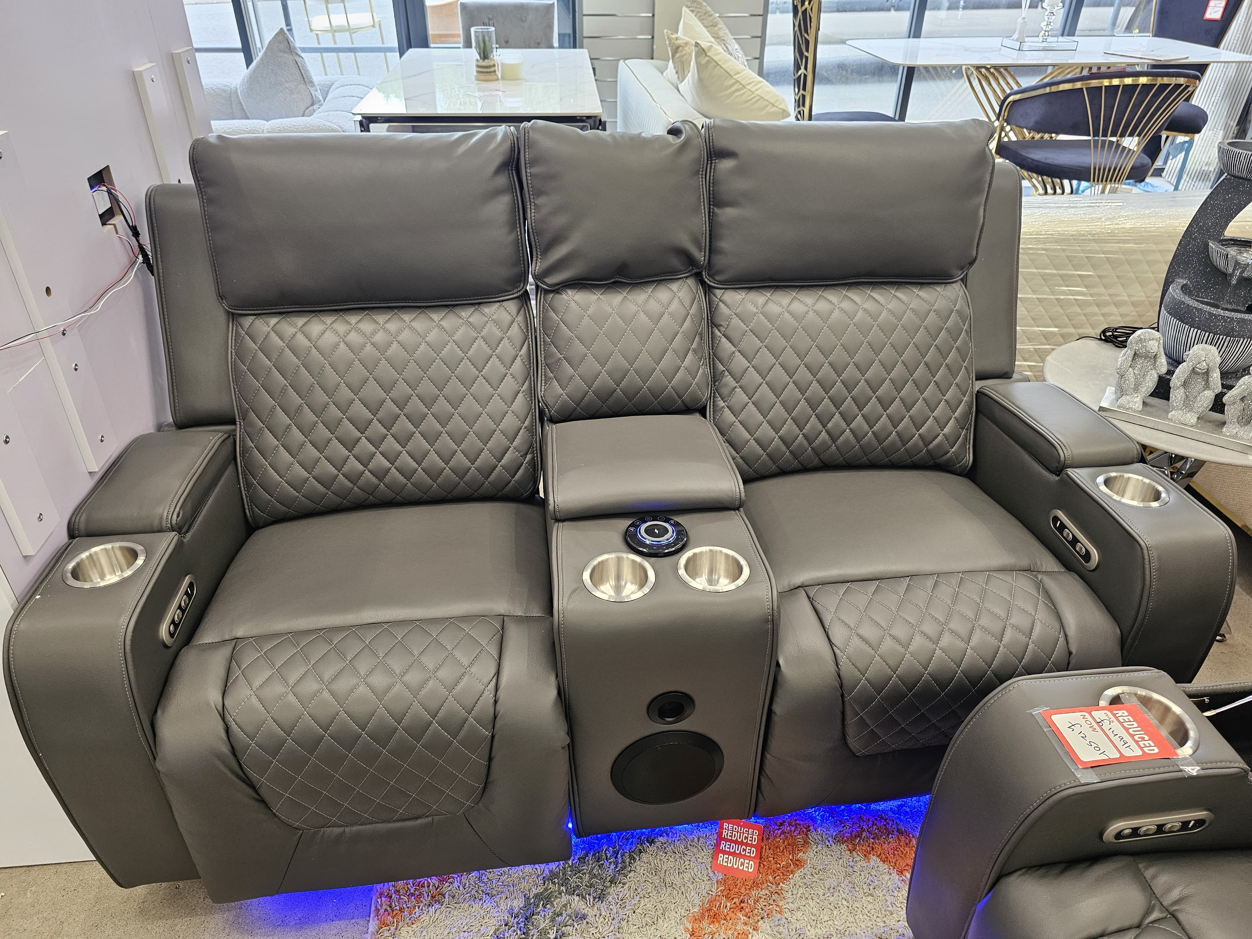 Venice Techno Power Recliner Pu Leather Sofa 2-Seater & 3-Seater