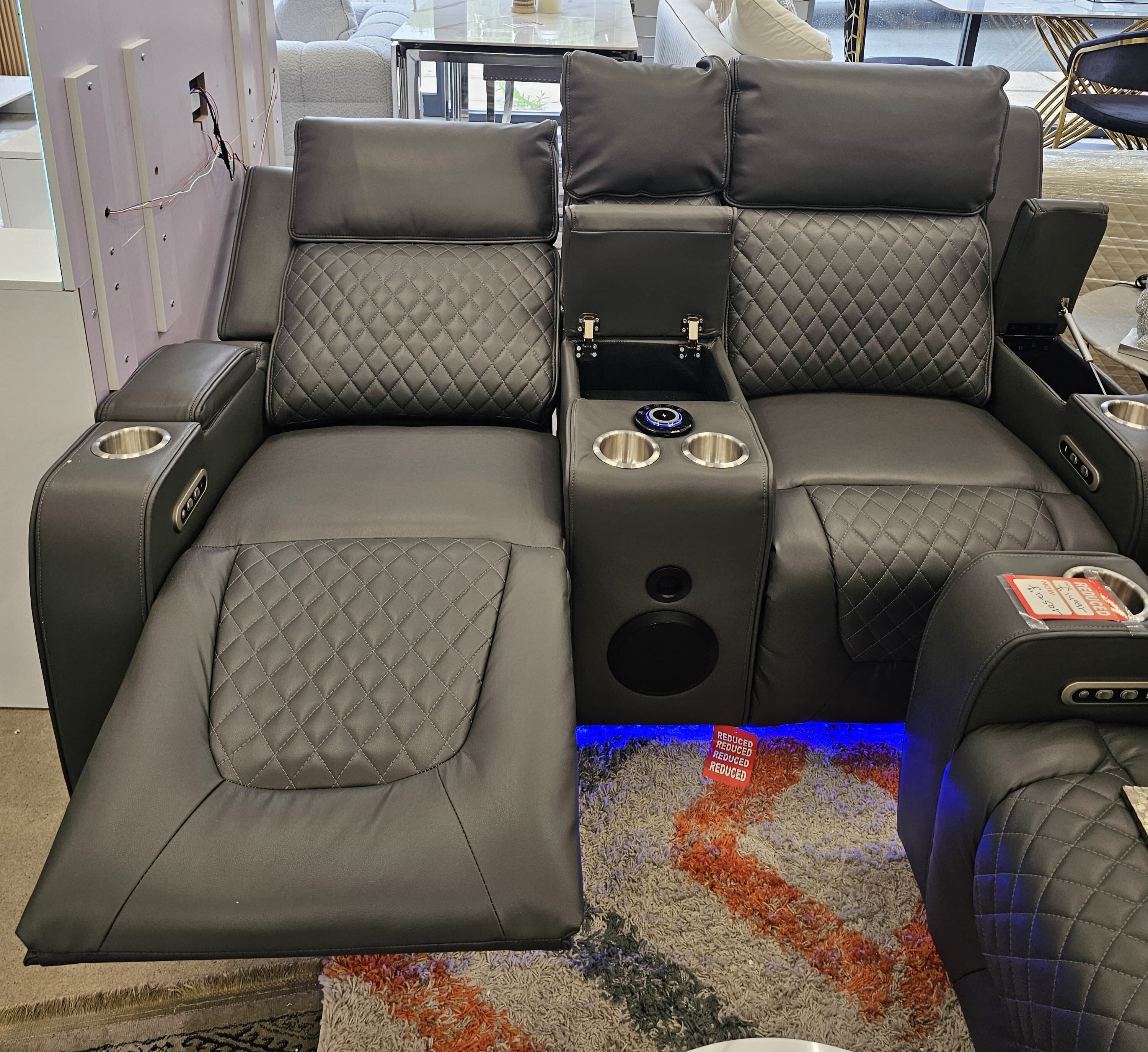 Venice Techno Power Recliner Pu Leather Sofa 2-Seater & 3-Seater
