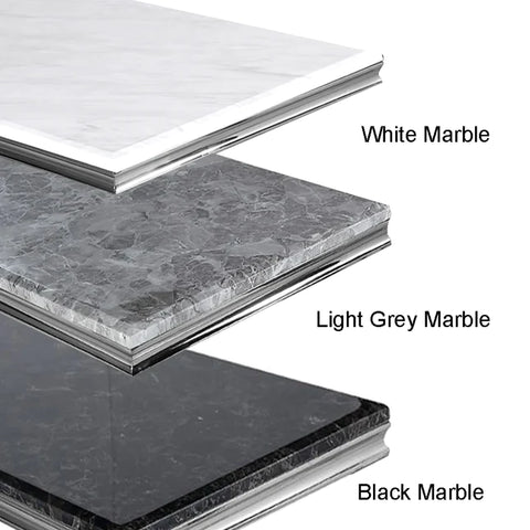 Ariana grey marble coffee table