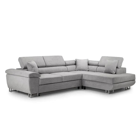 Antonia Grey Righthand Facing Sofabed